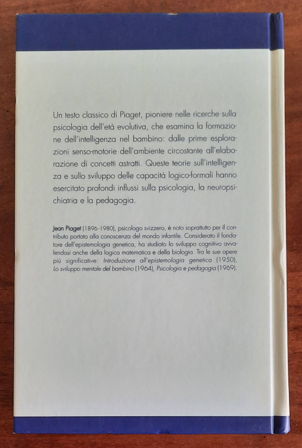 La nascita dell’intelligenza del bambino - di Jean Piaget