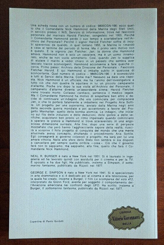 La nave invisibile - G.E. Simpson. N.R. Burger - Rizzoli