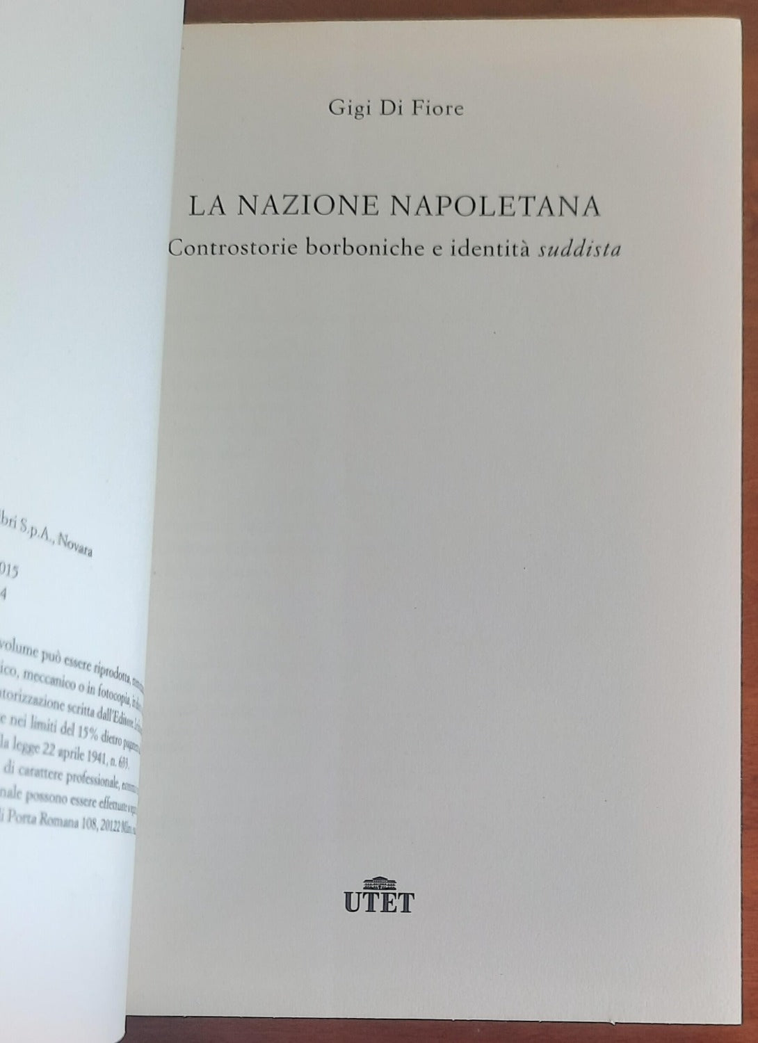 La nazione napoletana. Controstorie borboniche e identità suddista