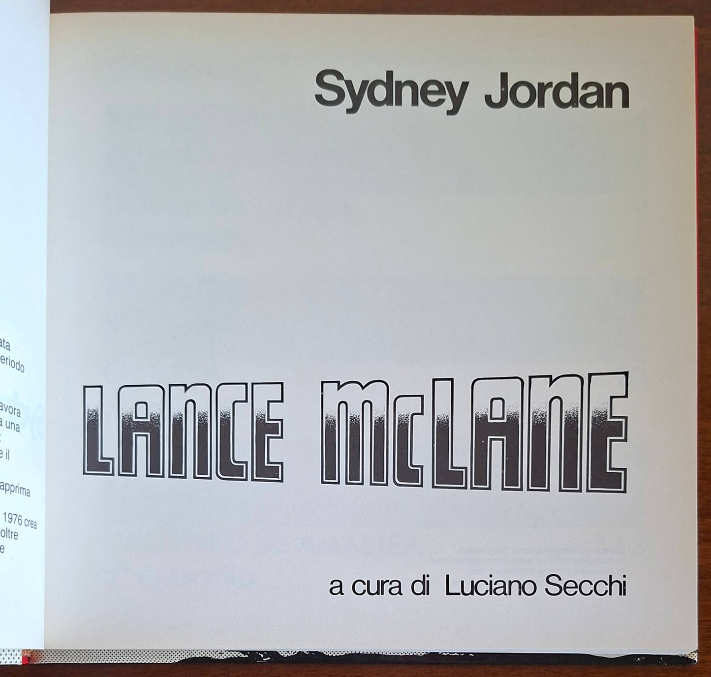 Lance Mc Lane - di Sydney Jordan - Editoriale Corno