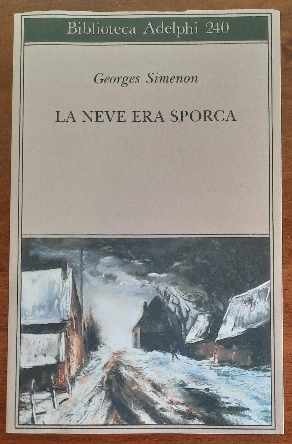 La neve era sporca - di Georges Simenon - Libreria Biellese
