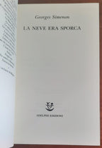 La neve era sporca - di Georges Simenon - Libreria Biellese