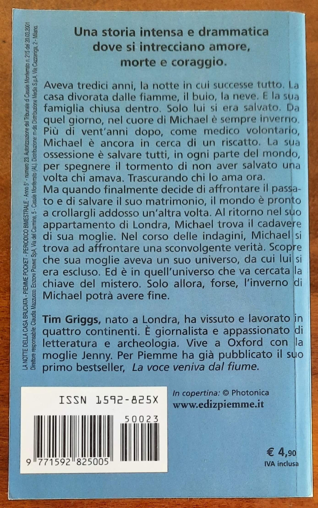 La notte della casa bruciata - di Tim Griggs - Piemme