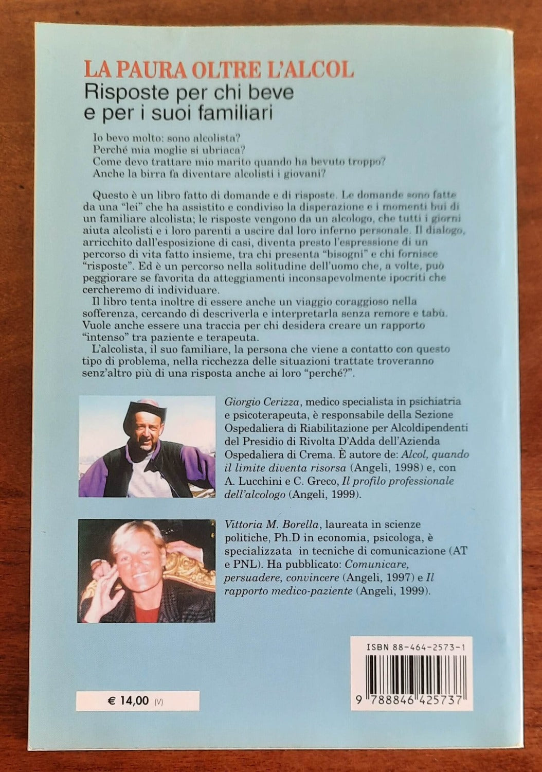 La paura oltre l’alcol. Risposte per chi beve e per i suoi familiari