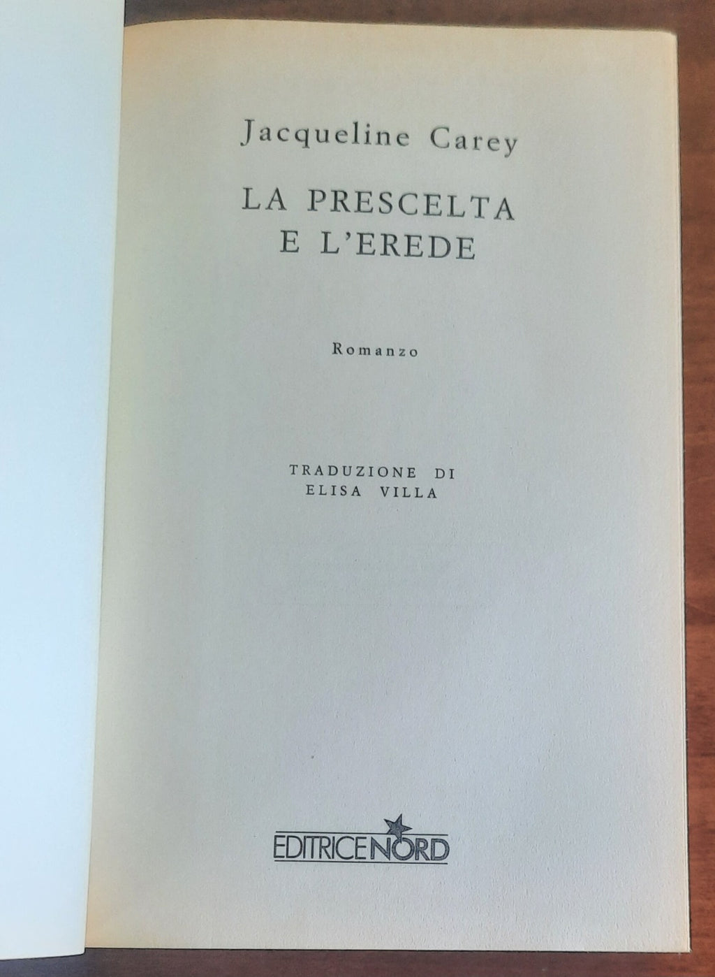 La prescelta e l’erede