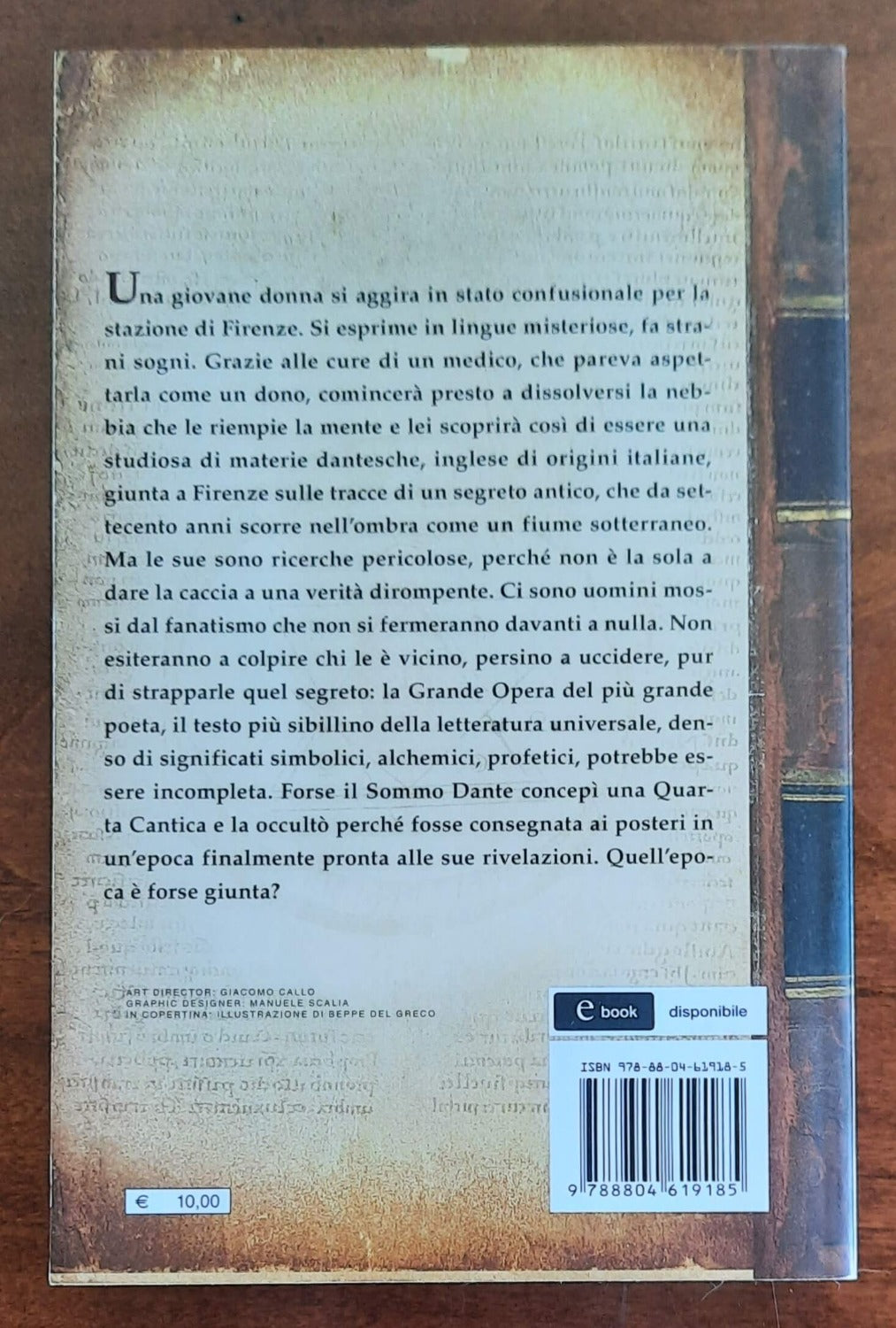 La quarta cantica - Oscar Mondadori