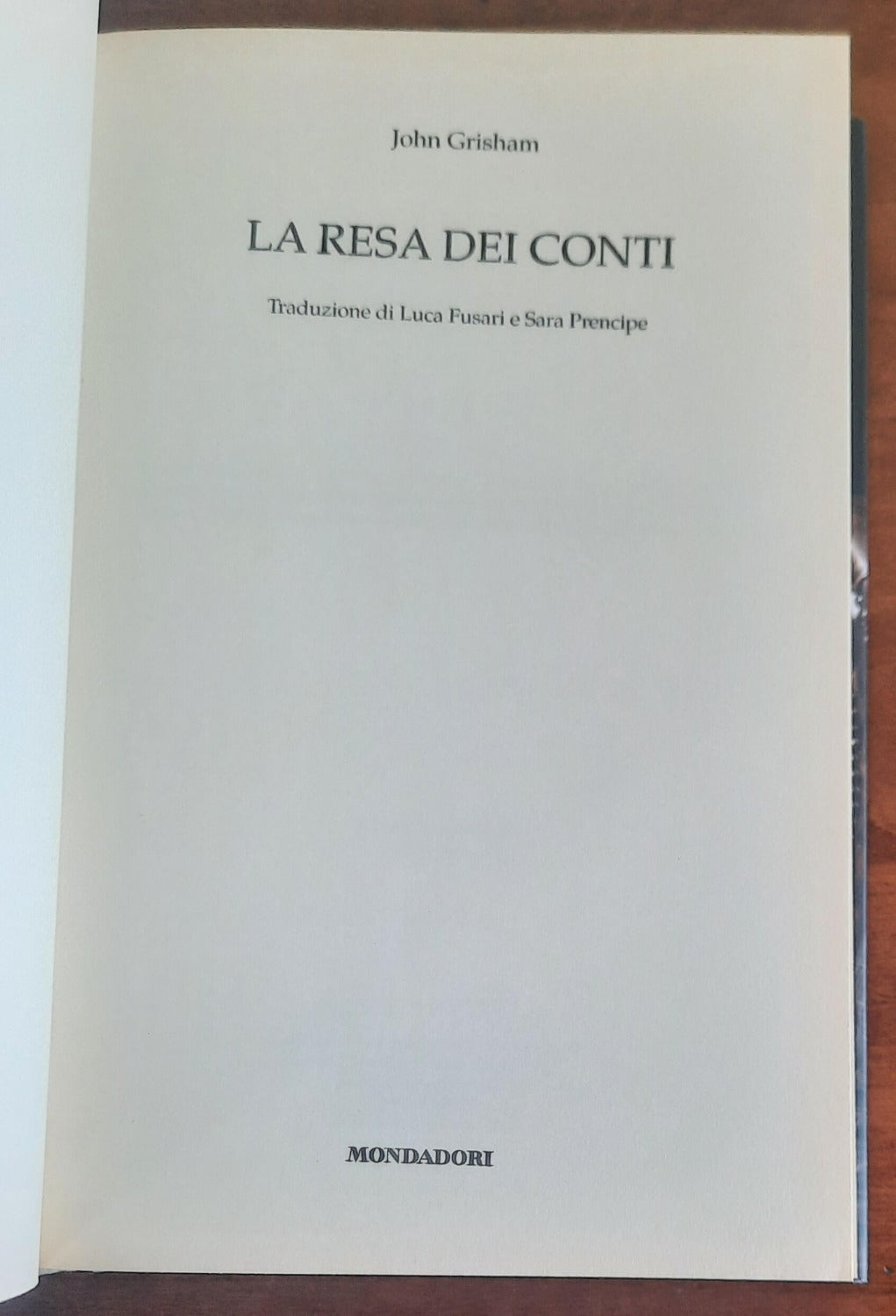 La resa dei conti