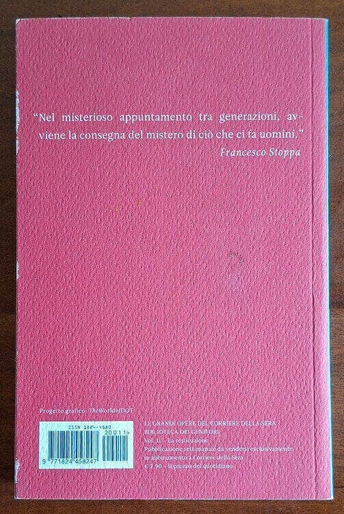La restituzione. Perchè si è rotto il patto tra le generazioni - Cds