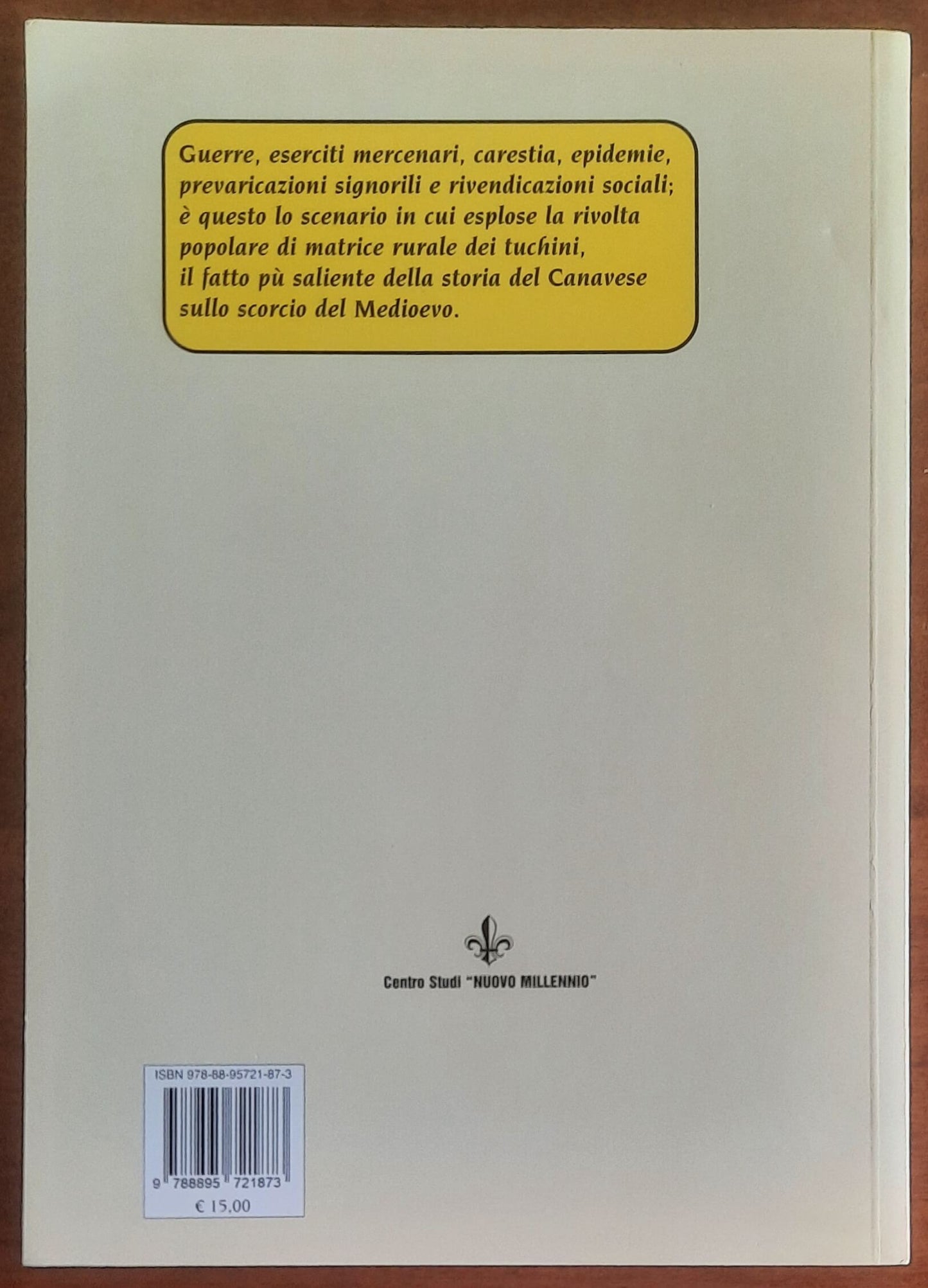 La rivolta dei Tuchini. Il Canavese agli albori della società moderna