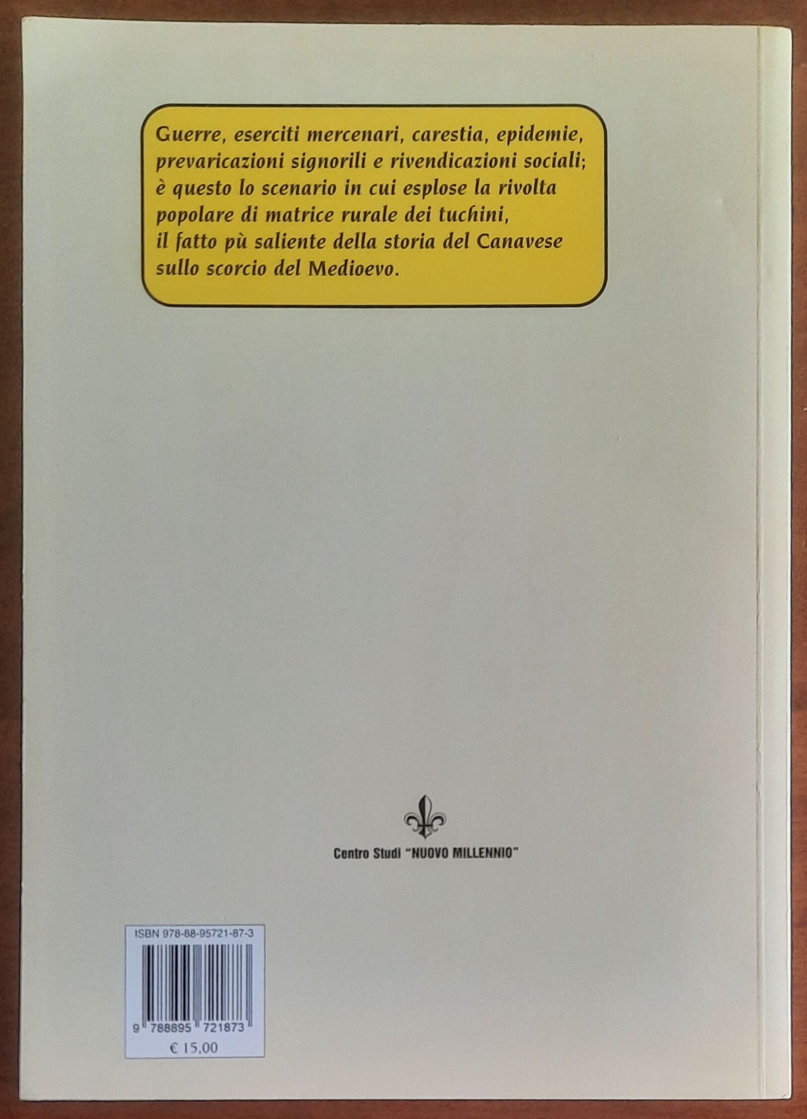 La rivolta dei Tuchini. Il Canavese agli albori della società moderna