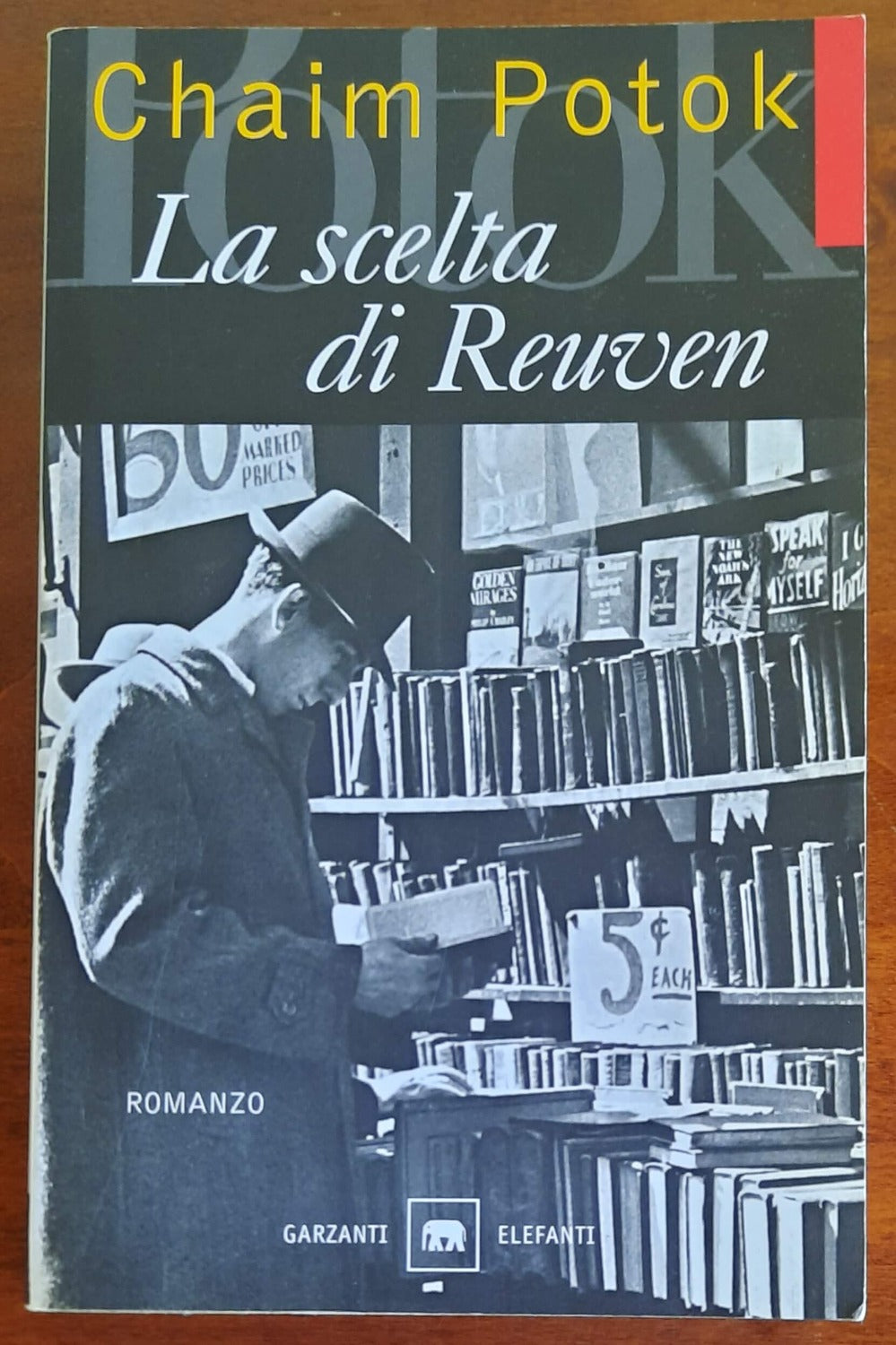 La scelta di Reuven - Garzanti - Libreria Biellese