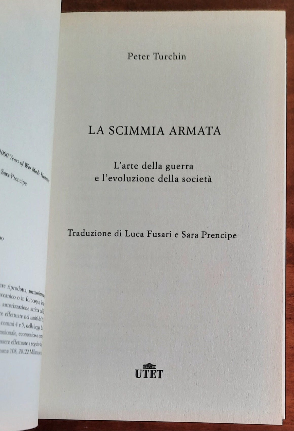 La scimmia armata. L’arte della guerra e l’evoluzione della società