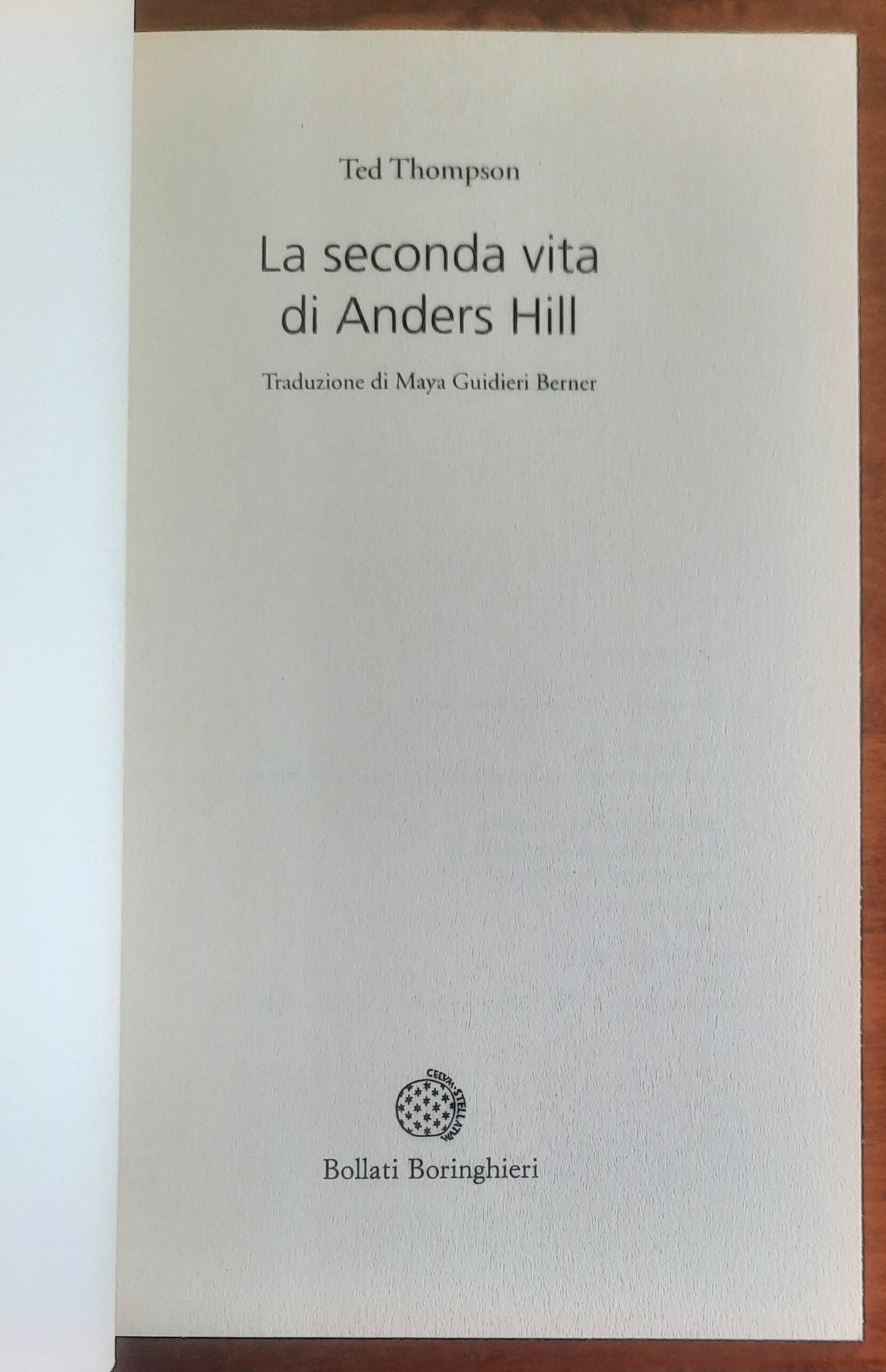 La seconda vita di Anders Hill - di Ted Thompson