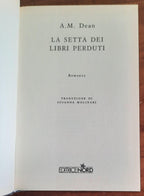 La setta dei libri perduti - Editrice Nord