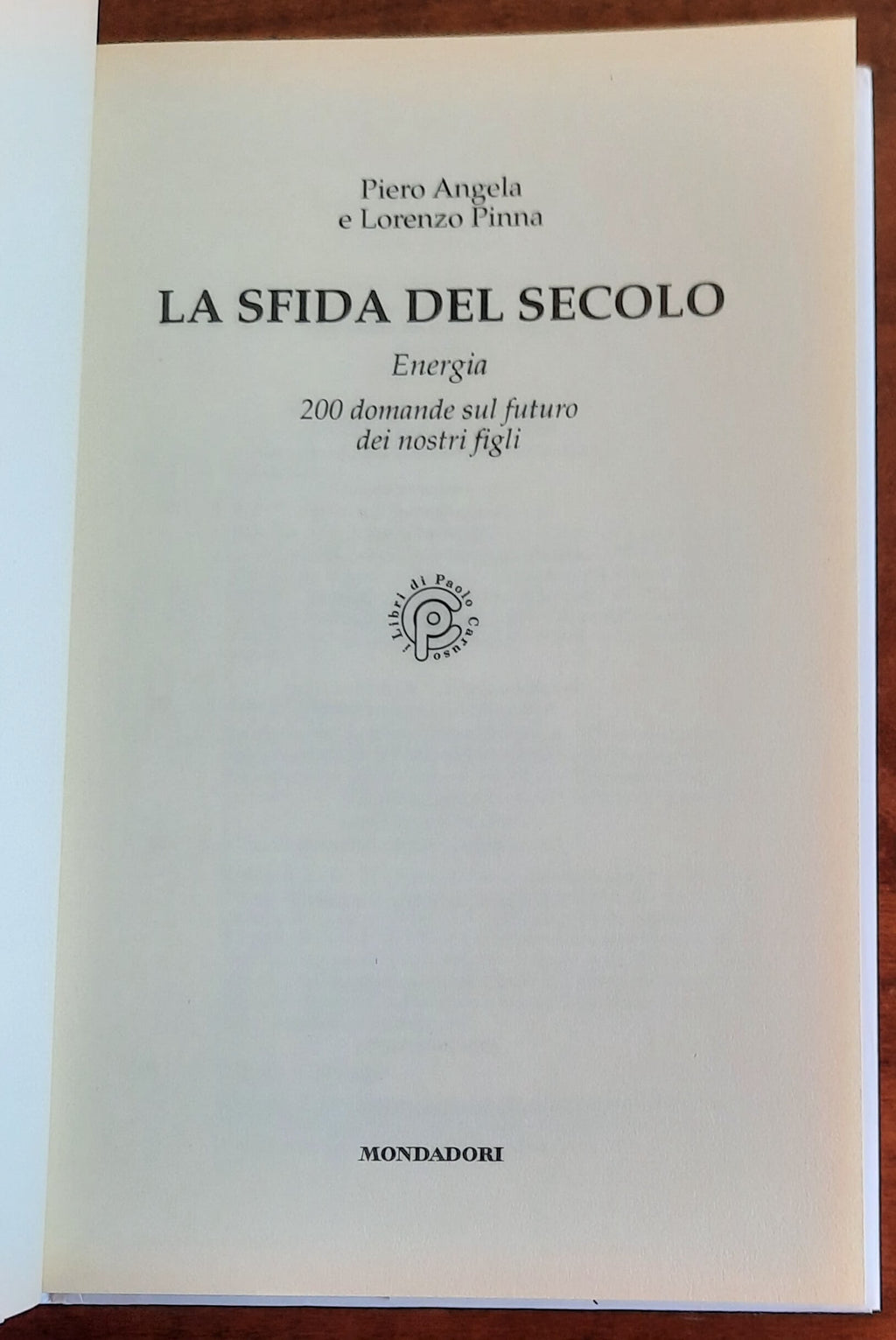 La sfida del secolo. Energia. 200 domande sul futuro dei nostri figli