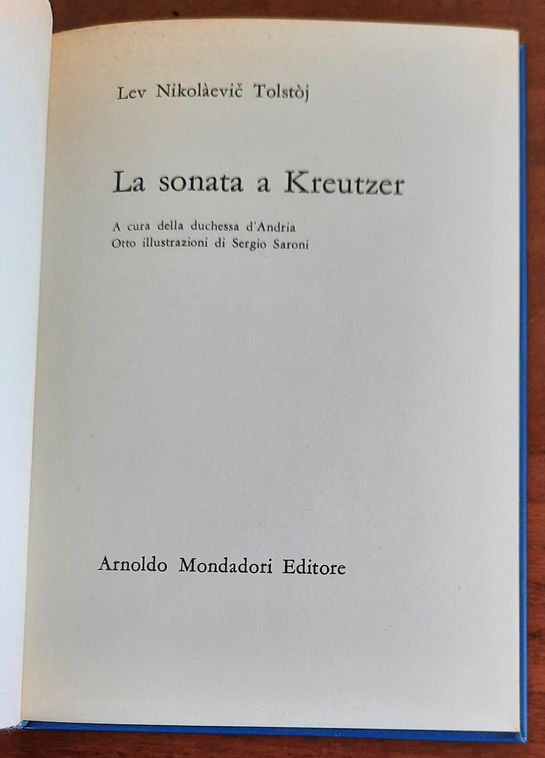La sonata a Kreutzer - di Lev Nikolaevic Tolstoj
