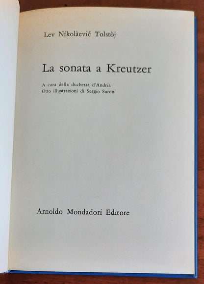 La sonata a Kreutzer - di Lev Nikolaevic Tolstoj