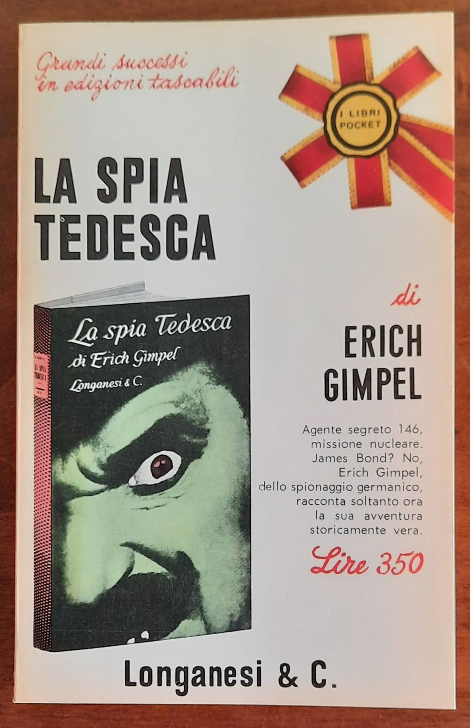 La spia tedesca - di Eric Gimpel - Libreria Biellese