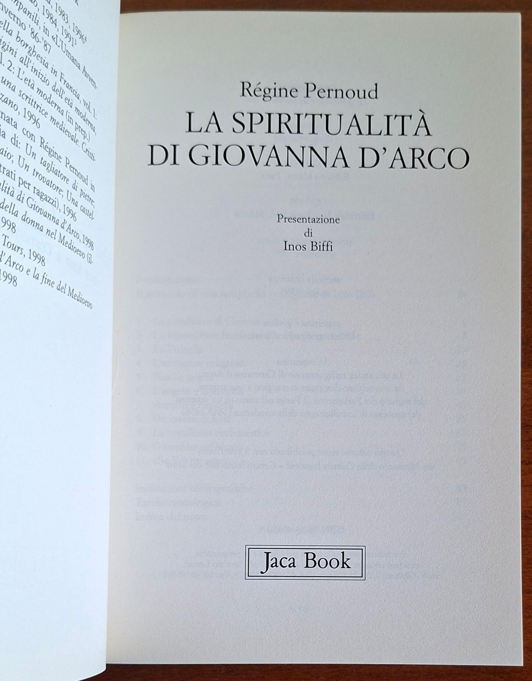 La spiritualità di Giovanna d'Arco - Jaca Book - Biblioteca di Cultura Medievale