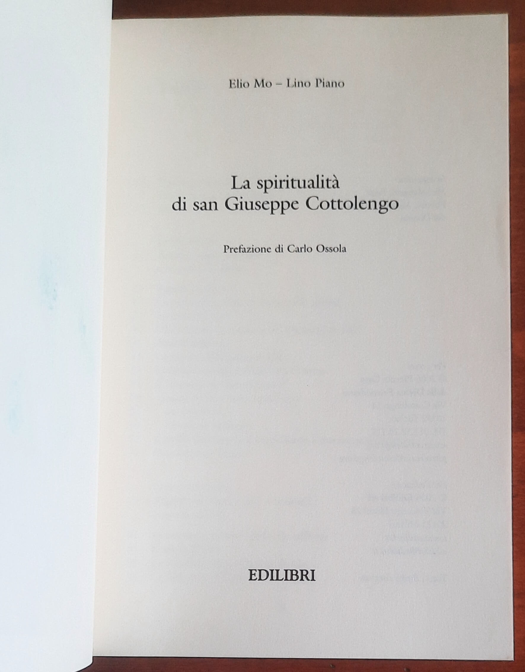 La spiritualità di San Giuseppe Cottolengo - Edilibri Srl