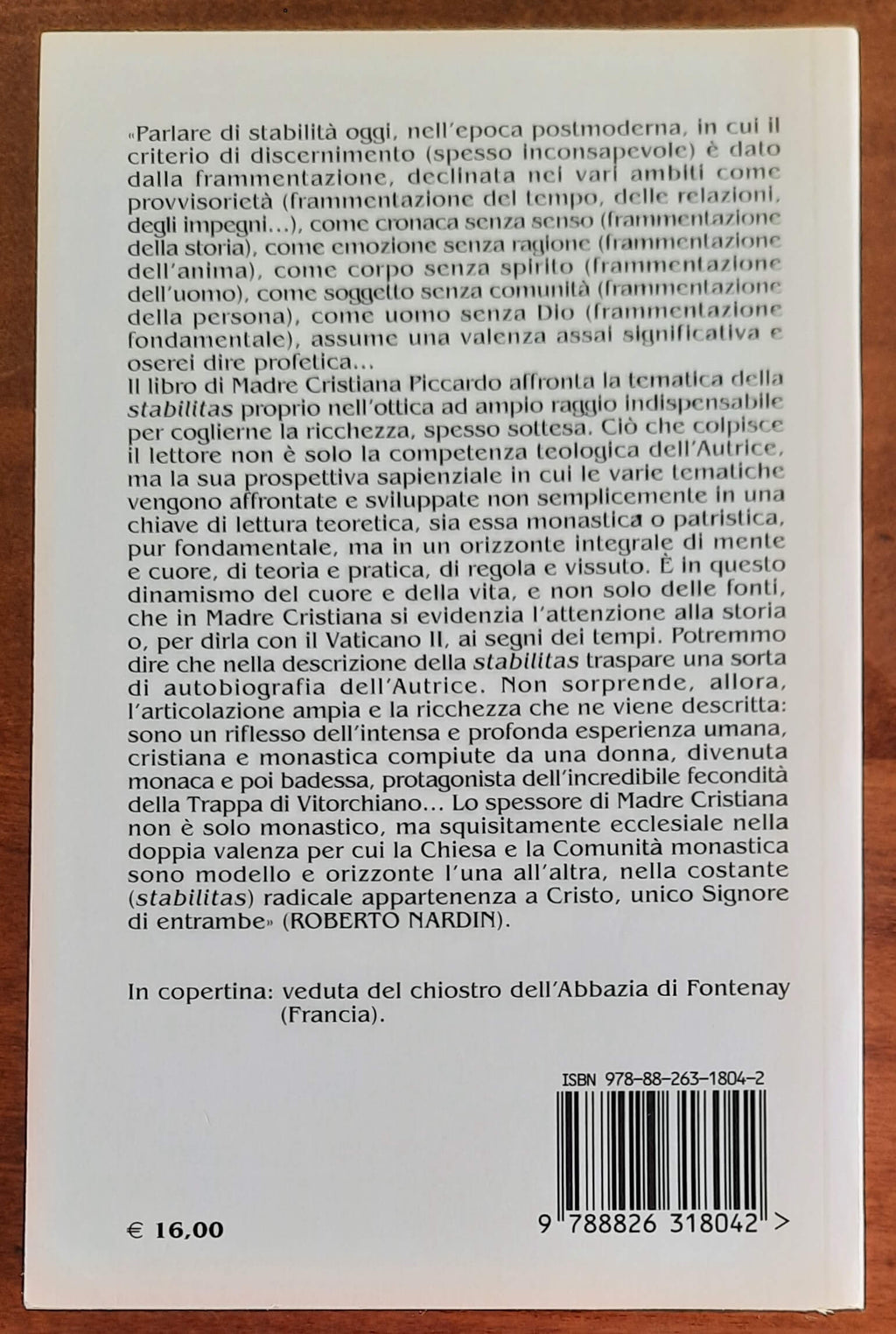 La stabilità monastica in un mondo in perenne mutamento