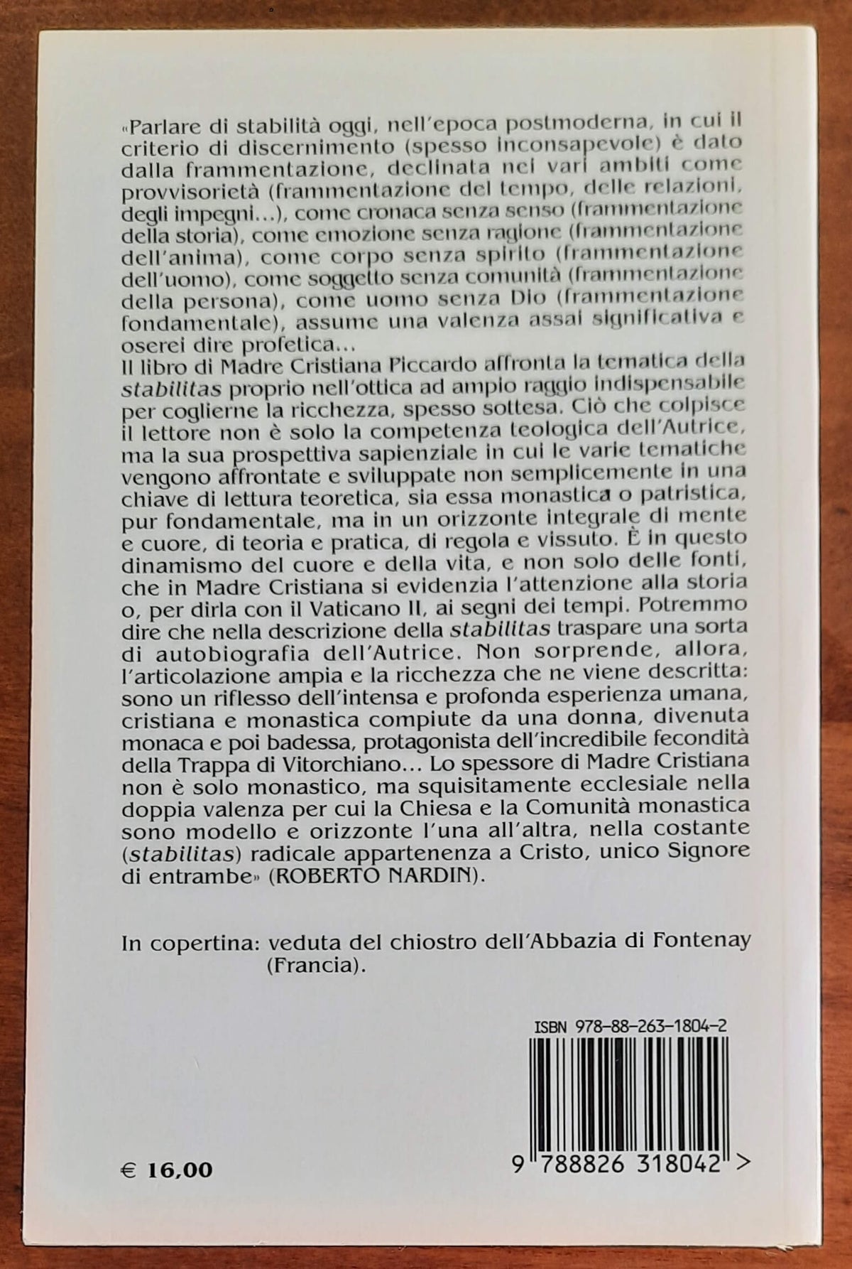 La stabilità monastica in un mondo in perenne mutamento