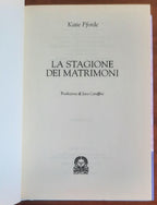 La stagione dei matrimoni - di Sarah Stratford - Polillo Editore