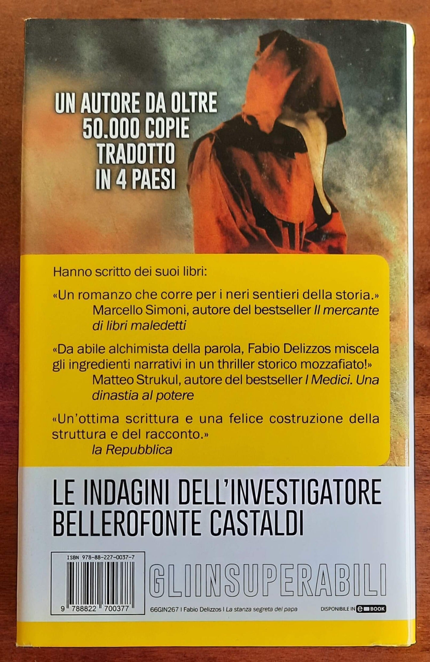 La stanza segreta del papa. Le indagini dell’investigatore Bellerofonte Castaldi