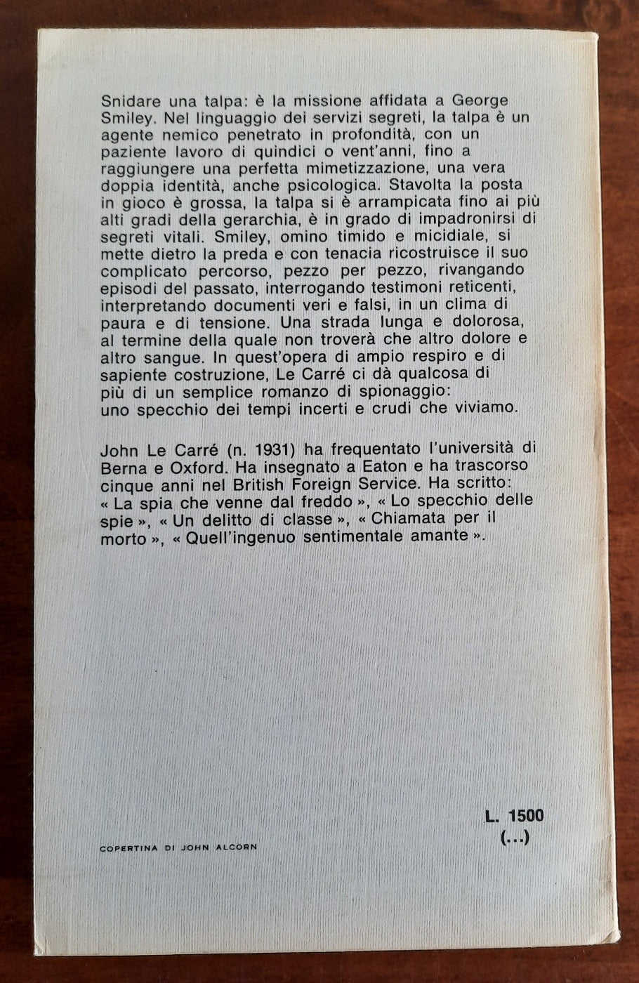 La talpa - John Le Carré - Rizzoli 1977