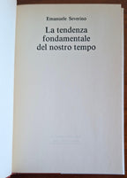 La tendenza fondamentale del nostro tempo - Emanuele Severino - CDE