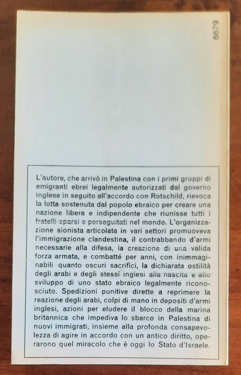 La terra promessa. Lotta clandestina per Israele