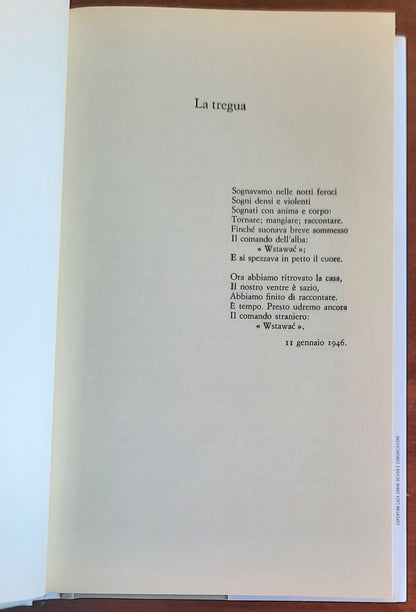 La tregua - di Primo Levi - La Stampa