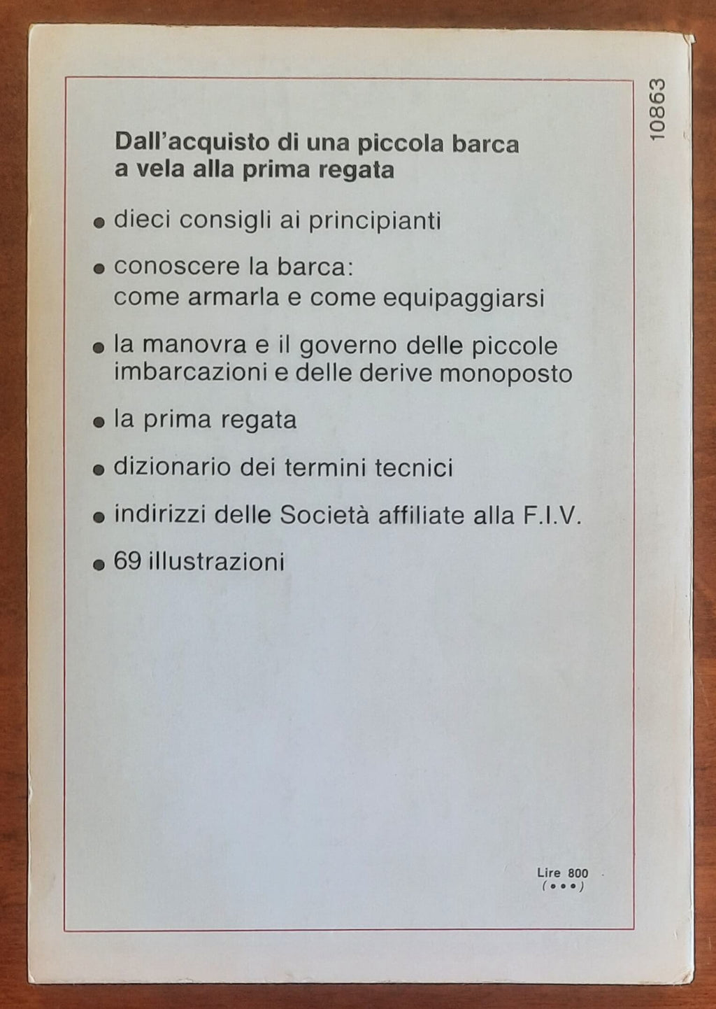 La vela in dieci lezioni - Marcelin Houbart - Oscar Mondadori