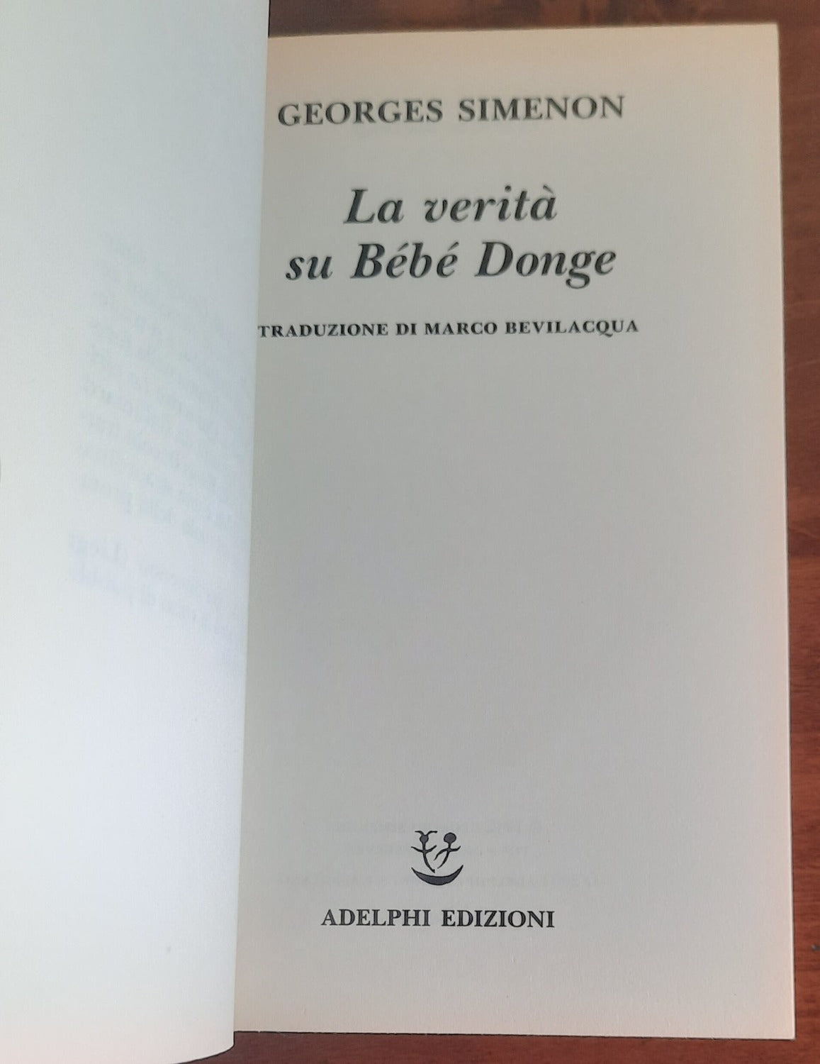 La verità su Bébé Donge - di G. Simenon