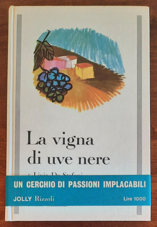 La vigna di uve nere