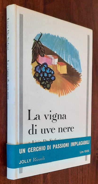 La vigna di uve nere