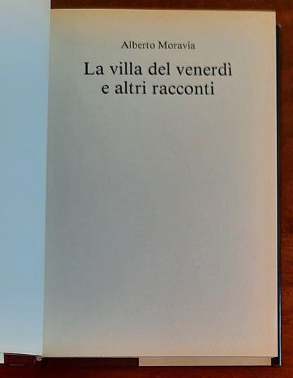 La villa del venerdì e altri racconti - di Alberto Moravia - CDE