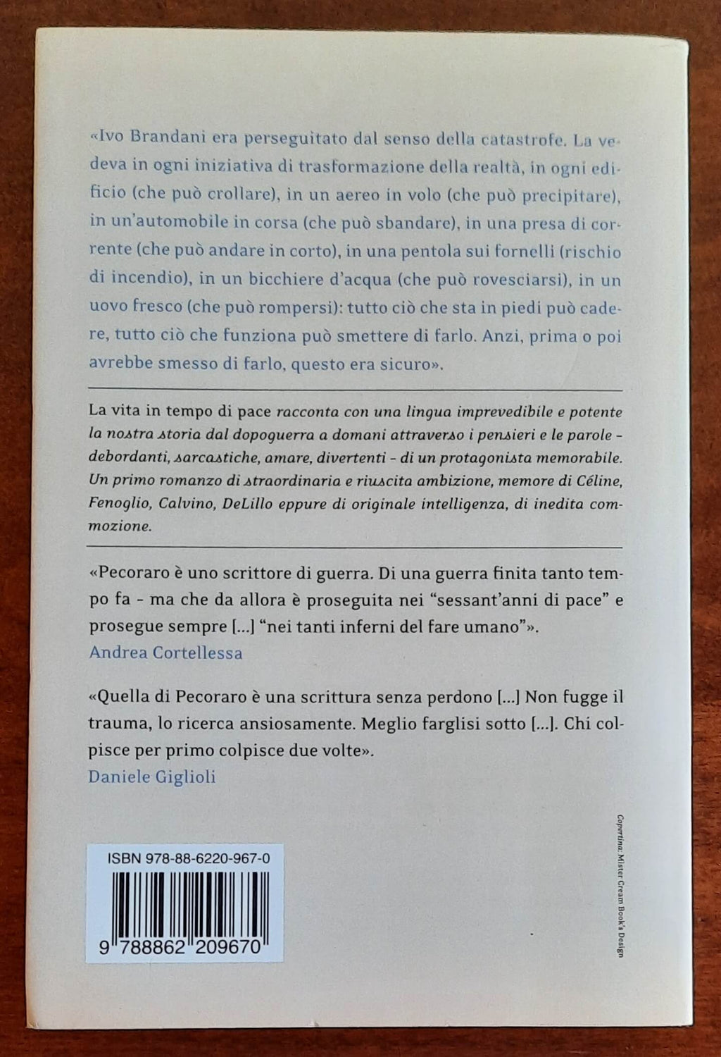 La vita in tempo di pace - di Francesco Pecoraro - Ponte Alle Grazie