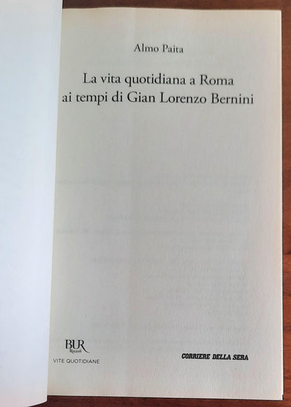 La vita quotidiana a Roma ai tempi di Gian Lorenzo Bernini