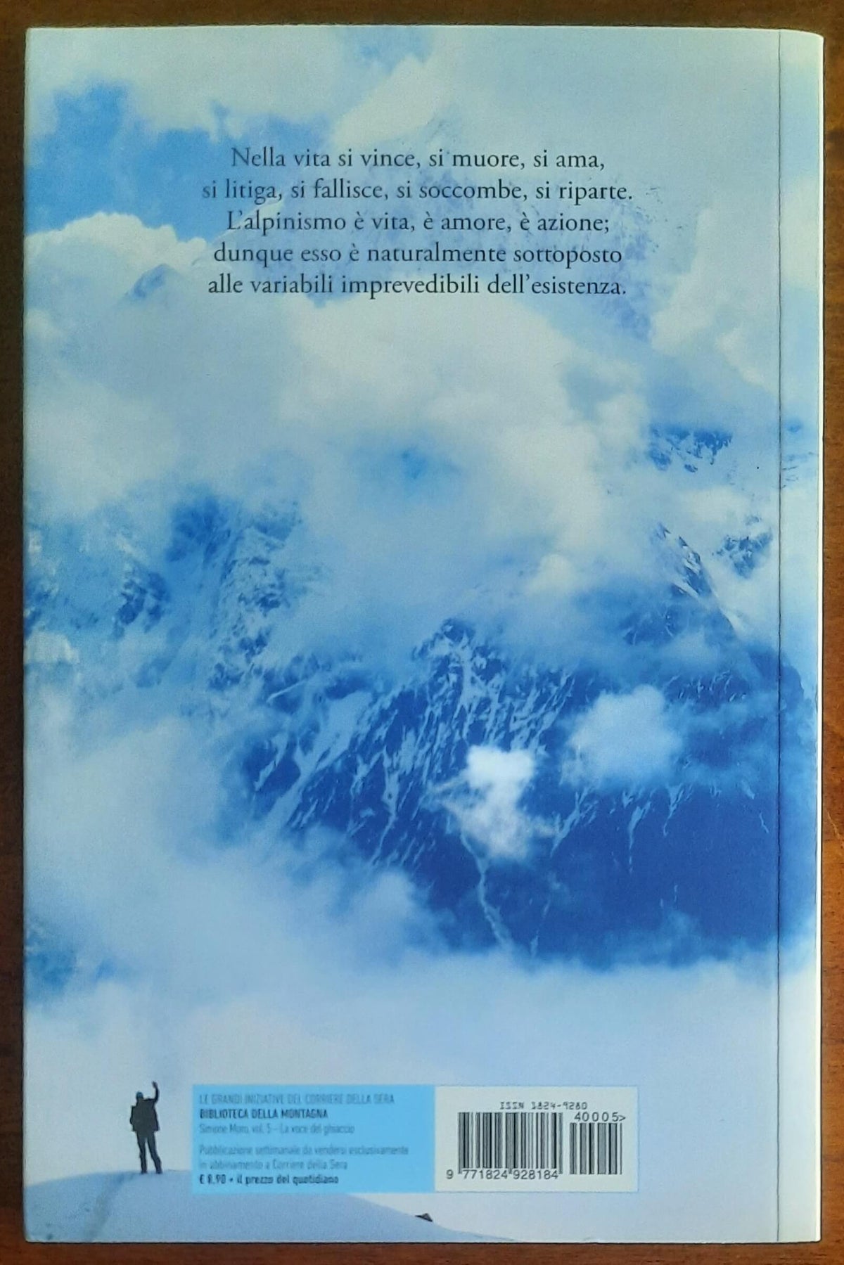 La voce del ghiaccio - Simone Moro - Biblioteca della montagna