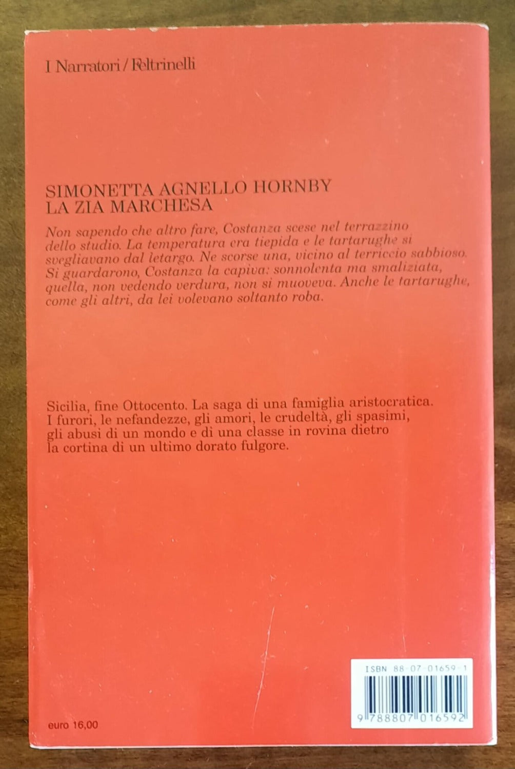 La zia marchesa - di Simonetta Agnello Hornby