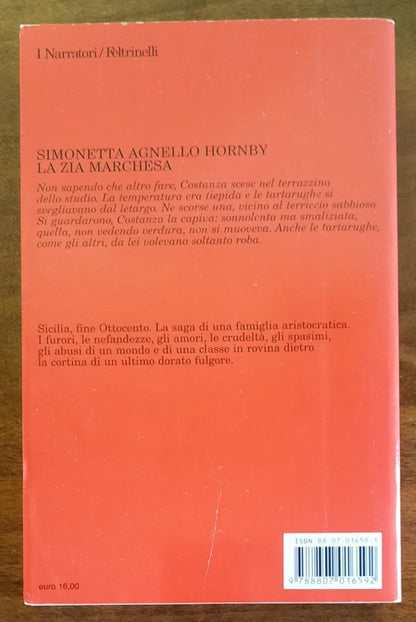 La zia marchesa - di Simonetta Agnello Hornby