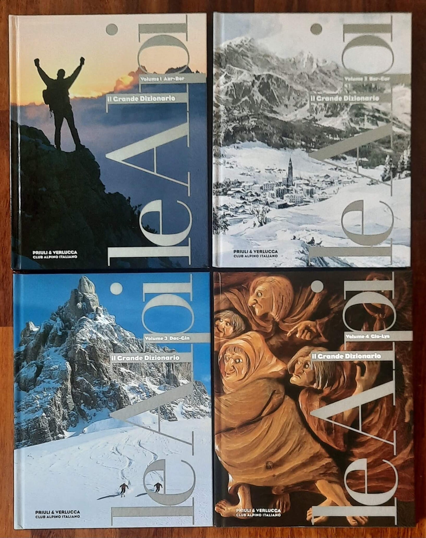 Le Alpi. Il grande dizionario enciclopedico - 12 vol. - Priuli e Verlucca