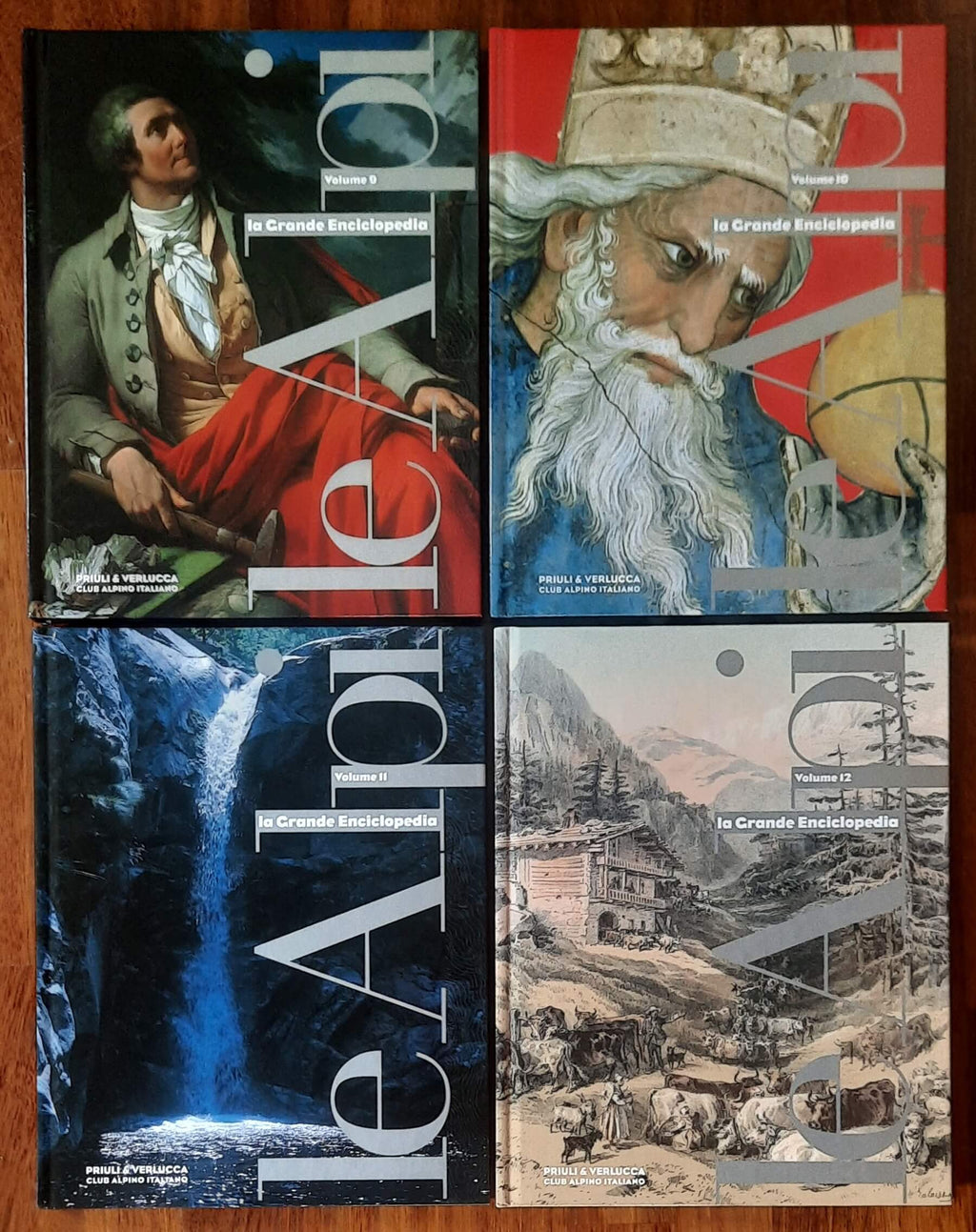 Le Alpi. Il grande dizionario enciclopedico - 12 vol. - Priuli e Verlucca