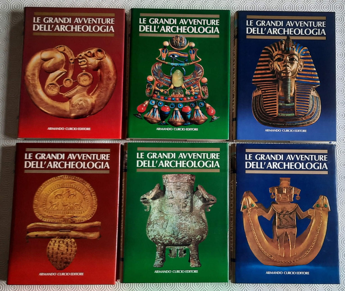 Le Grandi Avventure dell’Archeologia. I misteri delle civiltà scomparse - in 6 vol.