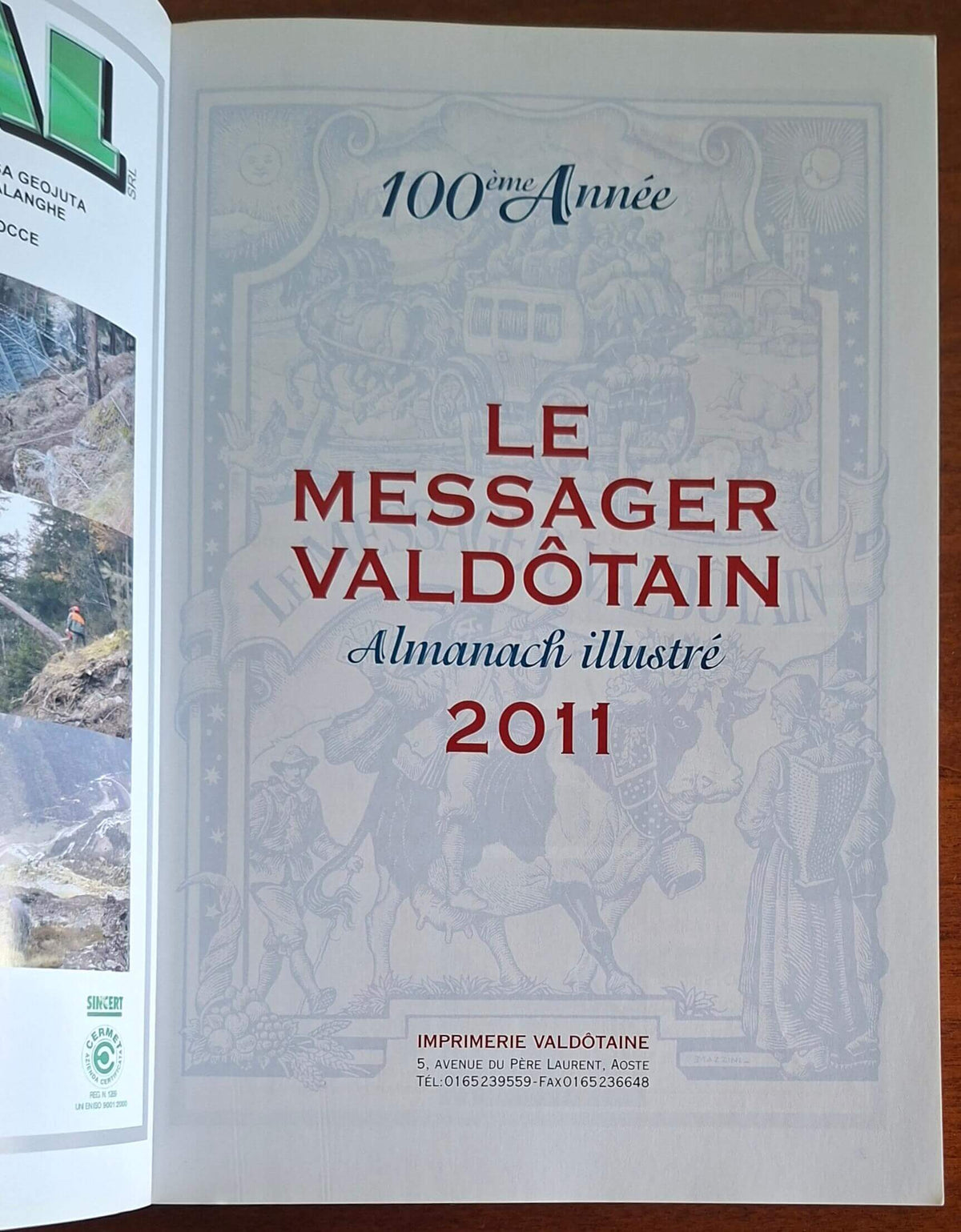 Le Messager Valdotain. Almanacco illustrato 2011 - Imprimerie Valdotaine