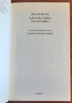 Leben des Galilei-Vita di Galileo - di Bertolt Brecht - Einaudi
