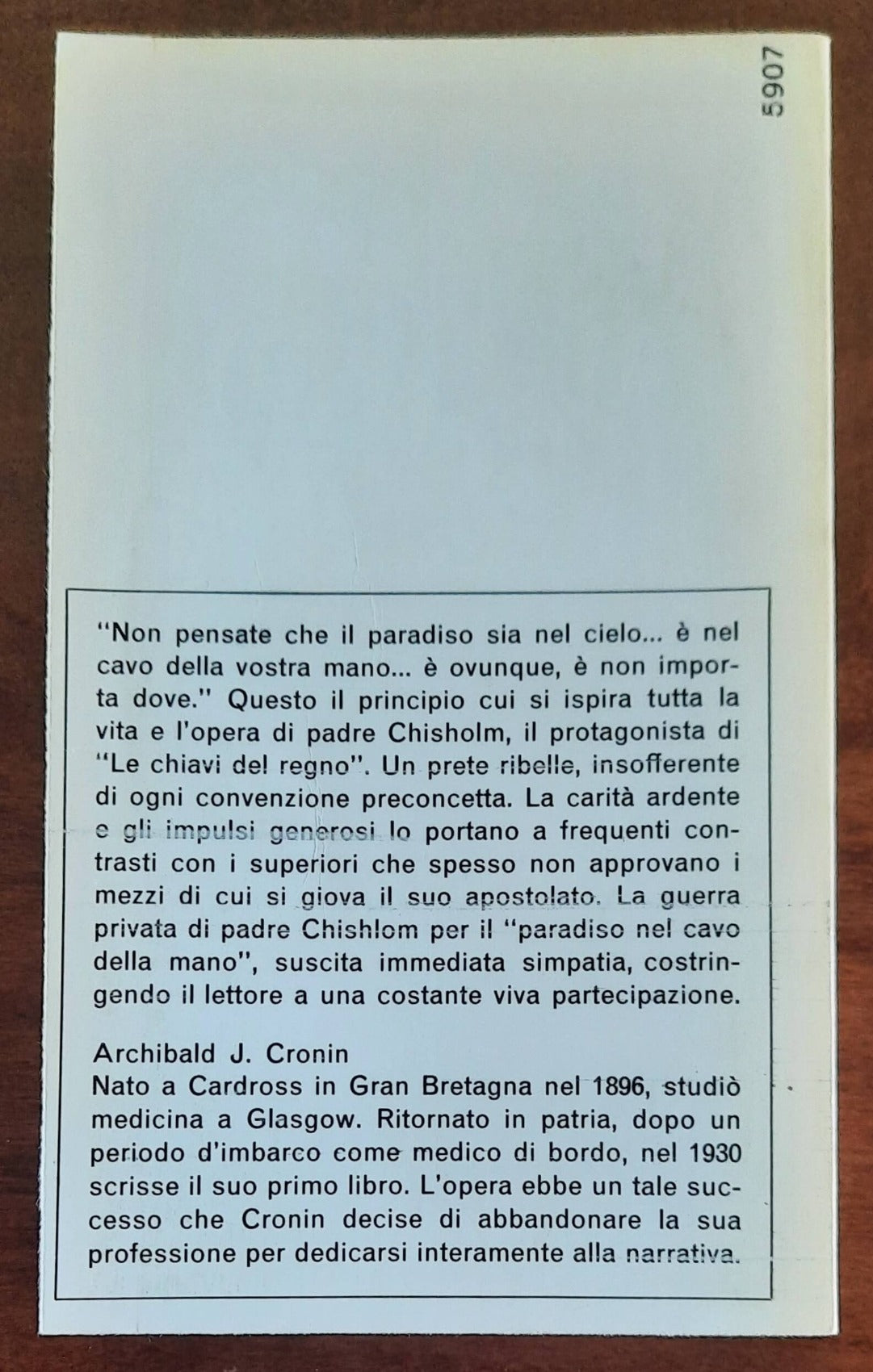 Le chiavi del regno - di A.J. Cronin - Mondadori