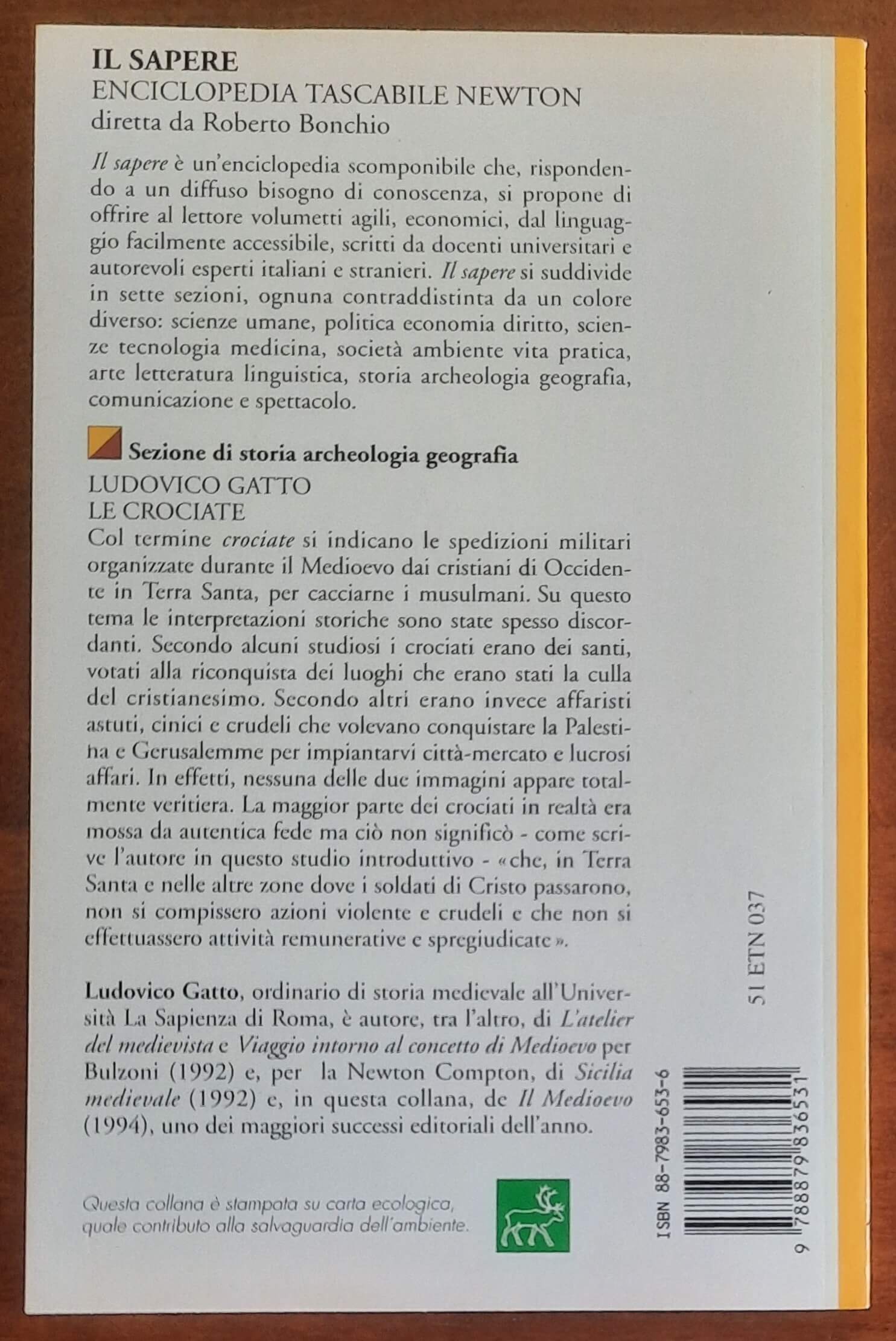 Le crociate - Ludovico Gatto - Tascabili Economici Newton