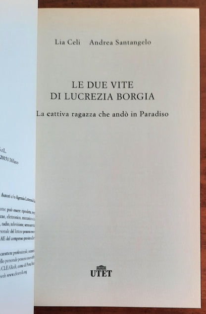 Le due vite di Lucrezia Borgia - Utet